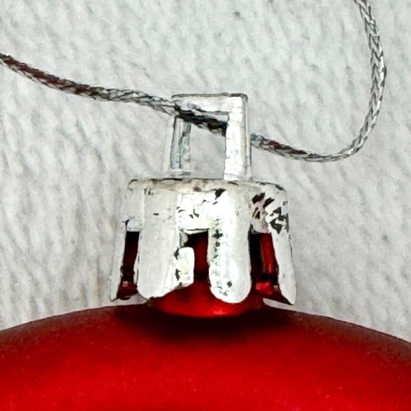 Disneyland Resort Annual Passport Collectors 3" Tin Christmas Ornament Red - Picture 3 of 4